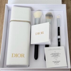 Dior makeup brush set